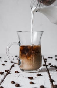 Glass Cup With Liquid